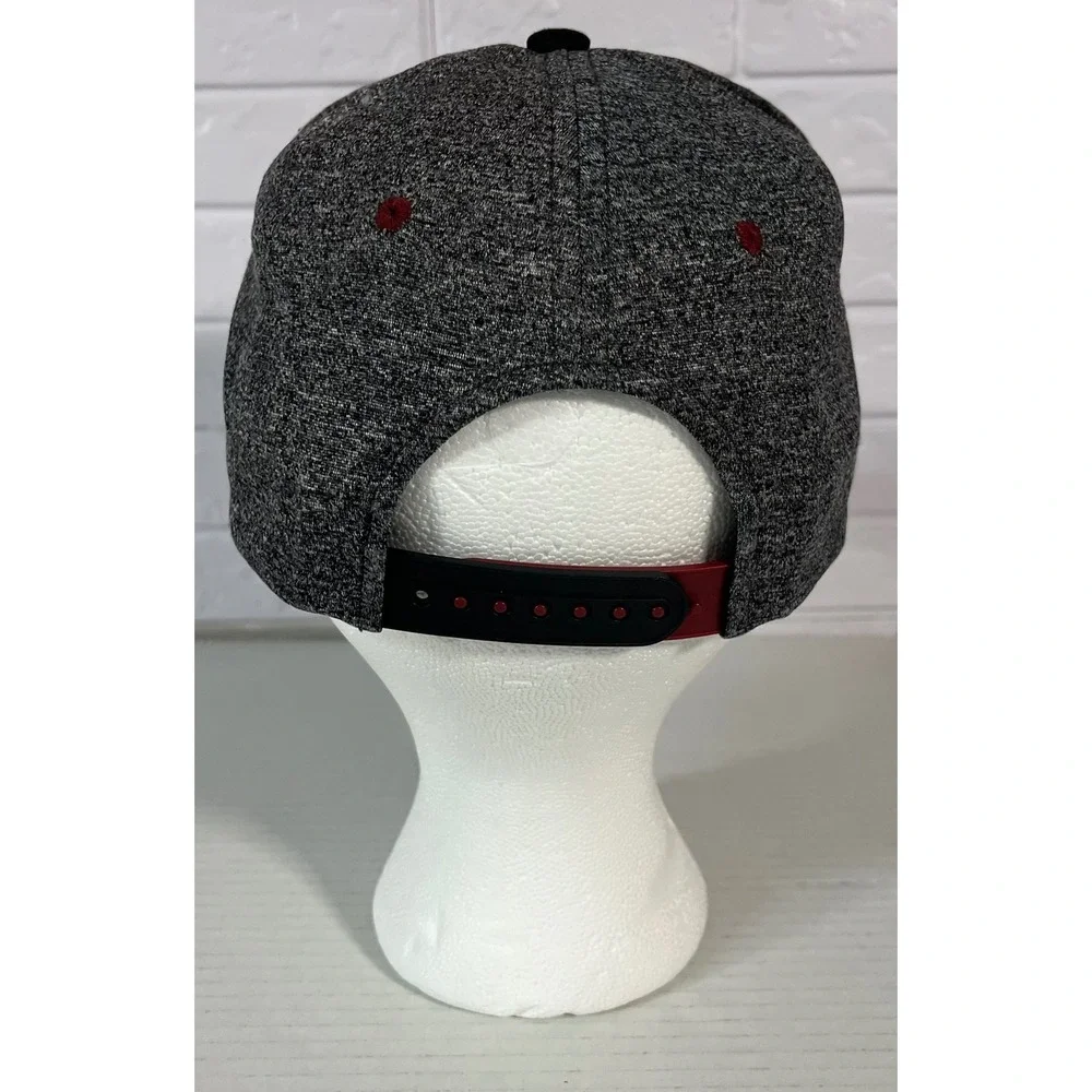 Zephyr Alabama Crimson Tide‎ Hat Mens OSFM Gray Snapback NCAA Flat Bill Cap